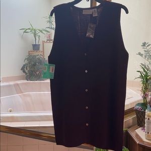 Vintage NWT Nordstrom Preview Vest